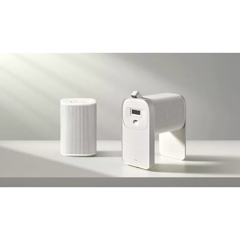 Samsung The Premiere 5 SP-LPF5DSAX itin trumpo atstumo projektorius, 1080p, lazerinis, baltas