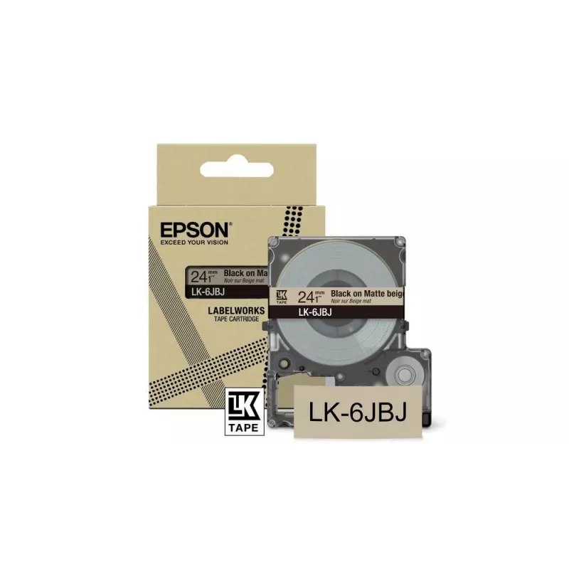Epson LK-6JBJ smėlio, juoda