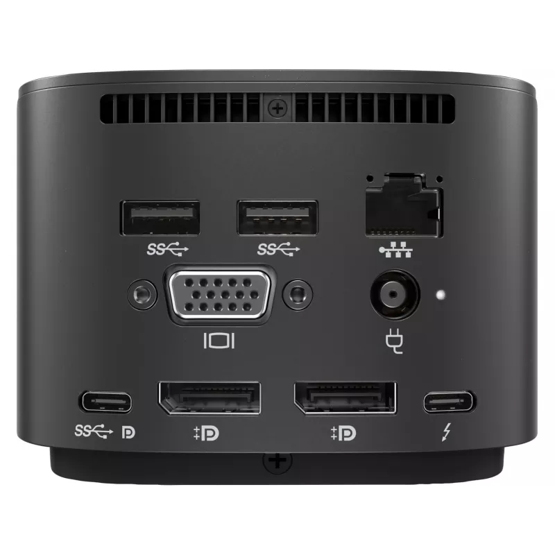 HP Thunderbolt Dock G2 su kombinuotu kabeliu, laidinis, juodas