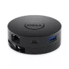 DELL Mobile Adapter DA300 Wired USB 3.2 Gen 2 (3.1 Gen 2) Type-C Juoda