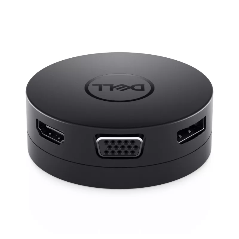 DELL Mobile Adapter DA300 Wired USB 3.2 Gen 2 (3.1 Gen 2) Type-C Juoda