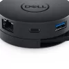 DELL Mobile Adapter DA300 Wired USB 3.2 Gen 2 (3.1 Gen 2) Type-C Juoda