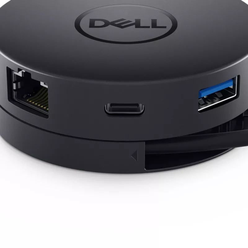 DELL Mobile Adapter DA300 Wired USB 3.2 Gen 2 (3.1 Gen 2) Type-C Juoda