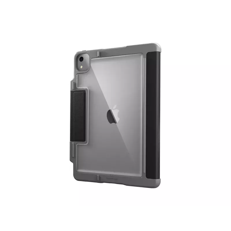 Dėklas-knygutė STM Dux Plus, skirtas iPad Air 4-os kartos (27,7 cm), juodas