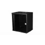 “Equip Eco Mount” 19 colių spinta, 12U, 540X400MM, RAL9005 juoda