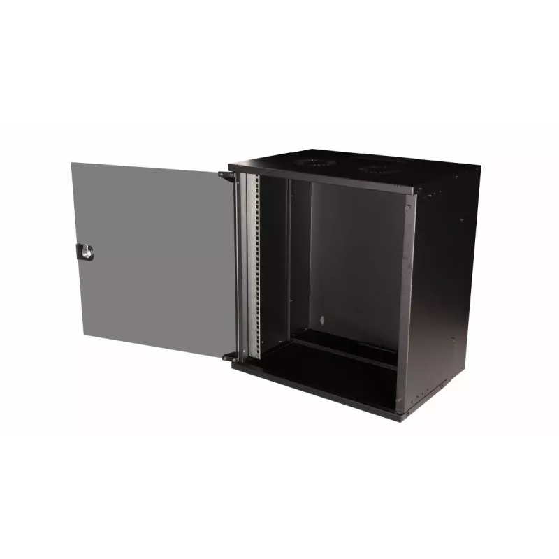 “Equip Eco Mount” 19 colių spinta, 12U, 540X400MM, RAL9005 juoda