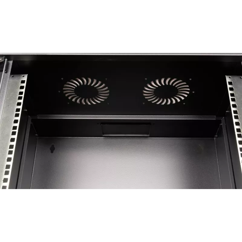 “Equip Eco Mount” 19 colių spinta, 12U, 540X400MM, RAL9005 juoda