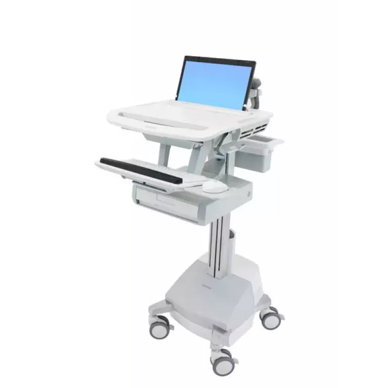 Multimedijos vežimėlis „Ergotron StyleView“ aliumininė pilka balta
