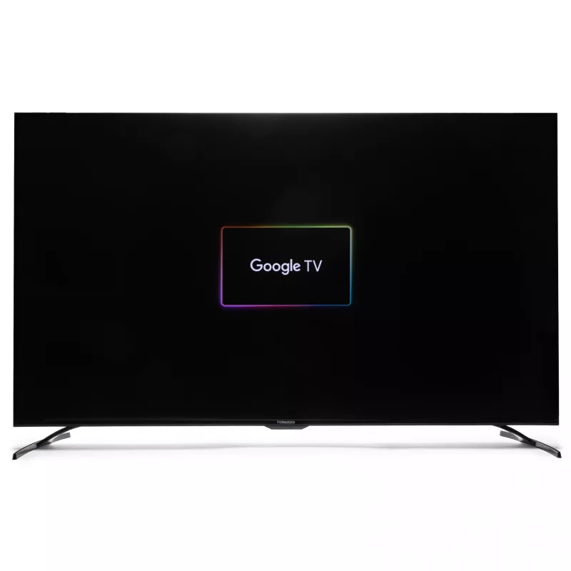 TORNADO 55UA3400X | 55 colių berėmis 4K UHD Google TV su HDR10 ir HLG