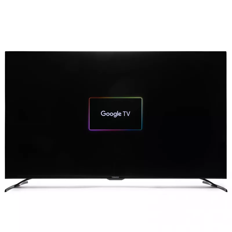 TORNADO 55UA3400X | 55 colių berėmis 4K UHD Google TV su HDR10 ir HLG