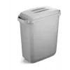 Atliekų konteineris Durable 1800503050 stačiakampis plastikinis pilkas plotis 590 mm gylis 282 mm aukštis 600 mm