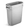 Atliekų konteineris Durable 1800503050 stačiakampis plastikinis pilkas plotis 590 mm gylis 282 mm aukštis 600 mm