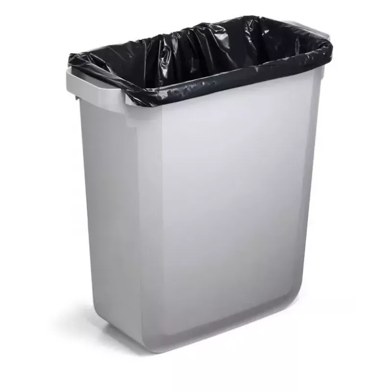 Atliekų konteineris Durable 1800503050 stačiakampis plastikinis pilkas plotis 590 mm gylis 282 mm aukštis 600 mm
