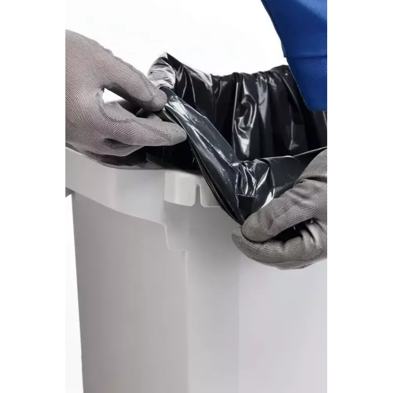 Atliekų konteineris Durable 1800503050 stačiakampis plastikinis pilkas plotis 590 mm gylis 282 mm aukštis 600 mm