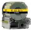 Epson LK-9YBVN etikečių juosta juoda ant geltono