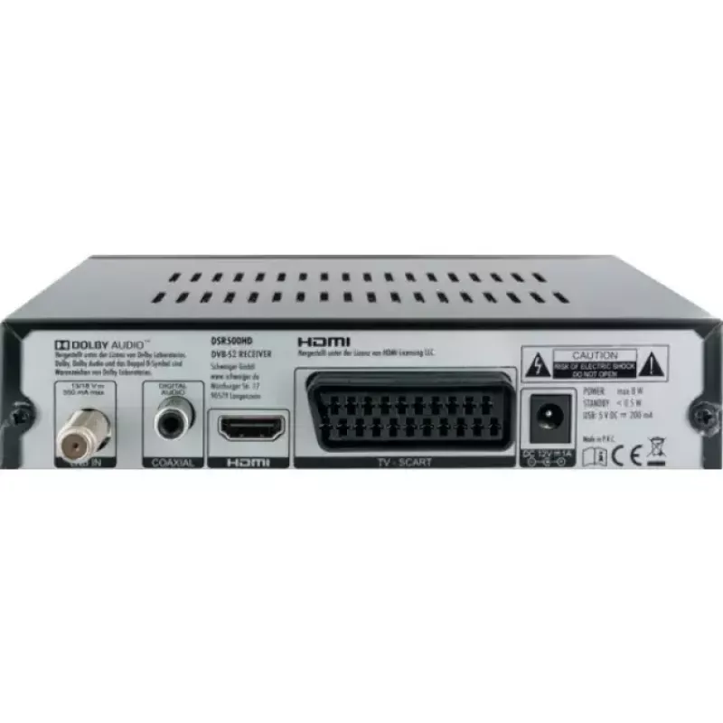 Priedėlis Schwaiger DSR500HD kabelis Full HD juoda