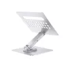 Conceptronic DONN27G, Nešiojamojo kompiuterio stovas, Sidabrinis, Aliuminis, 360°, USB 3.2 Gen 1 (3.1 Gen 1) Type-C, 5000 Mbit/s