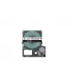 Etikečių juosta Epson LK-6TBJ juoda permatoma terminio pernešimo 2,4 cm