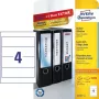 Lipnioji etiketė Avery L4761-25 Suapvalintas stačiakampis