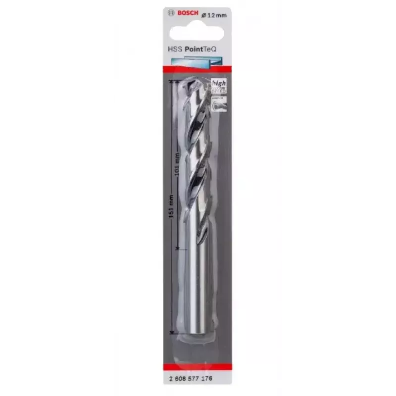 Sraigtinis grąžtas „Bosch HSS PointTeQ“ 1,2 cm