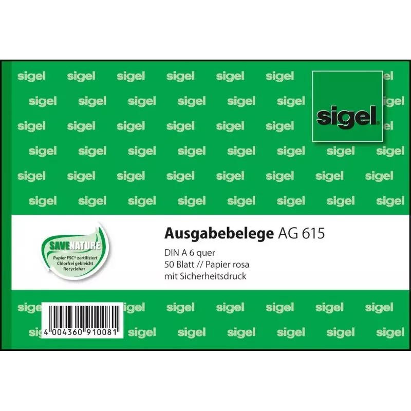 Verslo forma Sigel AG615