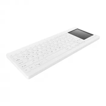 Contour Design Active Key Contour QuickClean Medical klaviatūra IP68 Touchpad Mini Wired White DE C4412