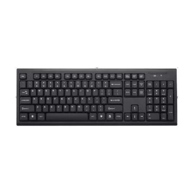 Klaviatūra MediaRange MROS111 universali belaidė RF QWERTZ juoda