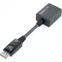 Techly DisplayPort DP į VGA adapteris M F IADAP DSP-250, 0,07 m, DisplayPort, 2 x VGA (D-Sub), kištukas, lizdas, 1920 x 1200 pikselių