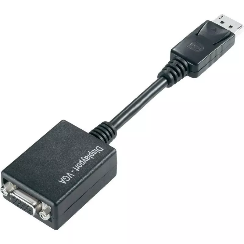 Techly DisplayPort DP į VGA adapteris M F IADAP DSP-250, 0,07 m, DisplayPort, 2 x VGA (D-Sub), kištukas, lizdas, 1920 x 1200 pikselių