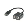 Techly DisplayPort DP į VGA adapteris M F IADAP DSP-250, 0,07 m, DisplayPort, 2 x VGA (D-Sub), kištukas, lizdas, 1920 x 1200 pikselių