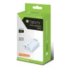 Techly IPW-PD140W-WH mobiliojo įrenginio įkroviklis Išorinė baterija, Išmanusis telefonas, Planšetinis kompiuteris, Universalus Balta AC Greitasis įkrovimas Patalpose