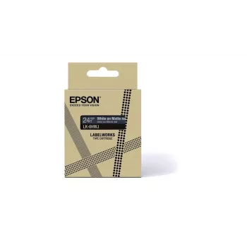 Lipdukų juostelė Epson LK-6HWJ tamsiai mėlyna balta terminio perkėlimo 2,4 cm