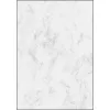 Marbled Papers Sigel DP371 100 Sheets Pilka White 90 g/m²