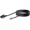 Kabelis RJ-11 Schwaiger 10 m TAE-N juodas
