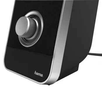 Hama Sonic LS-206 Juoda, Sidabrinė 6 W