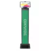 Multimedijos stovas Compulocks Universal Tablet Cling Brandable Floor Stand, juodas
