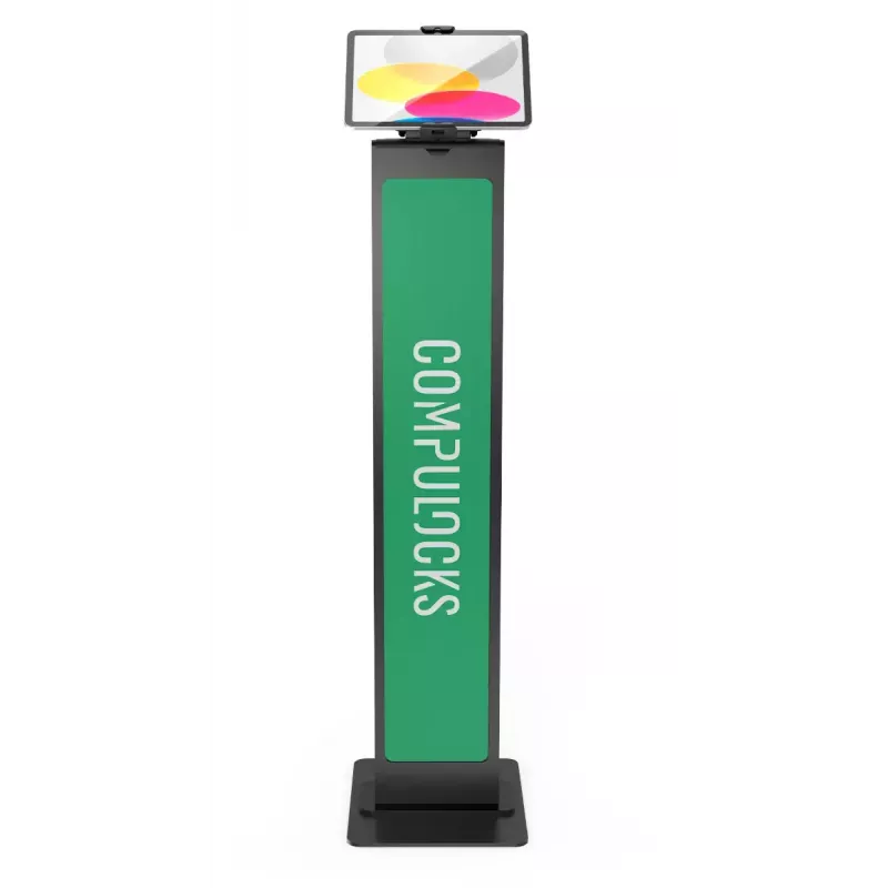 Multimedijos stovas Compulocks Universal Tablet Cling Brandable Floor Stand, juodas