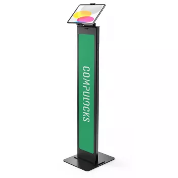 Multimedijos stovas Compulocks Universal Tablet Cling Brandable Floor Stand, juodas