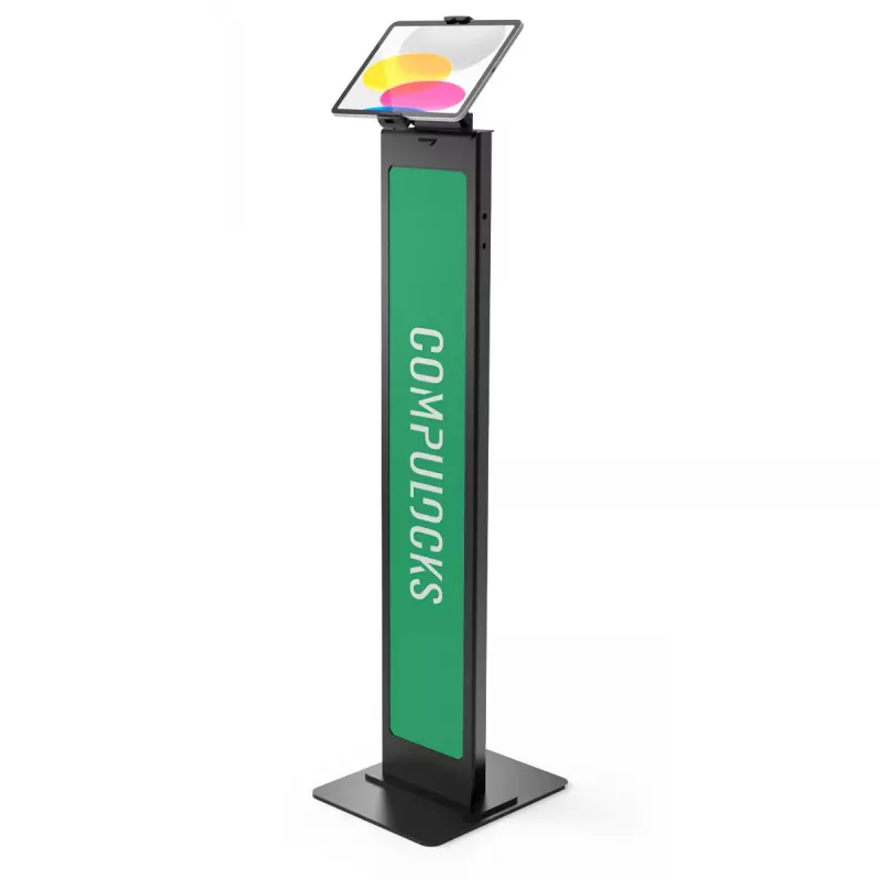 Multimedijos stovas Compulocks Universal Tablet Cling Brandable Floor Stand, juodas