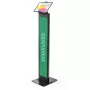 Multimedijos stovas Compulocks Universal Tablet Cling Brandable Floor Stand, juodas