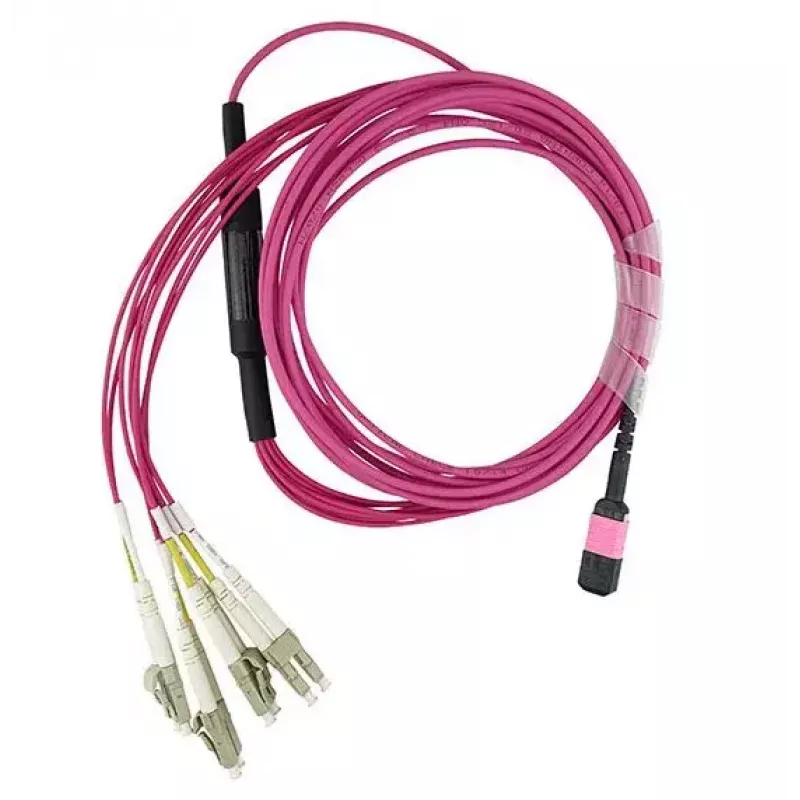 BlueOptics CBL-MPO12-4LC-OM4-10M InfiniBand šviesolaidinis kabelis 10m MPO/UPC 4x LC Duplex/UPC
