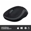 „Logitech M185 Swift“ belaidė pelė, pilka
