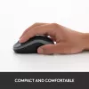 „Logitech M185 Swift“ belaidė pelė, pilka