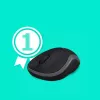 „Logitech M185 Swift“ belaidė pelė, pilka