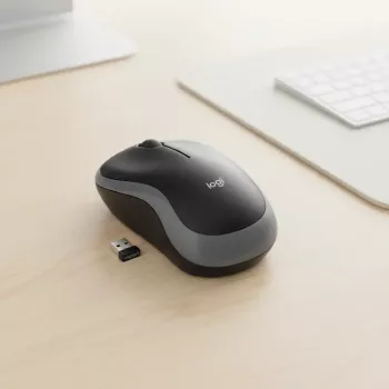 „Logitech M185 Swift“ belaidė pelė, pilka