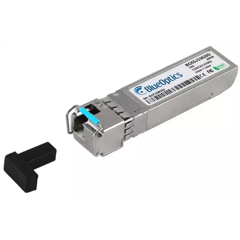 BlueOptics SFP-10G-BX-D-20-LE-BO tinklo siųstuvo-imtuvo modulis Šviesolaidinis 10000 Mbit/s SFP+