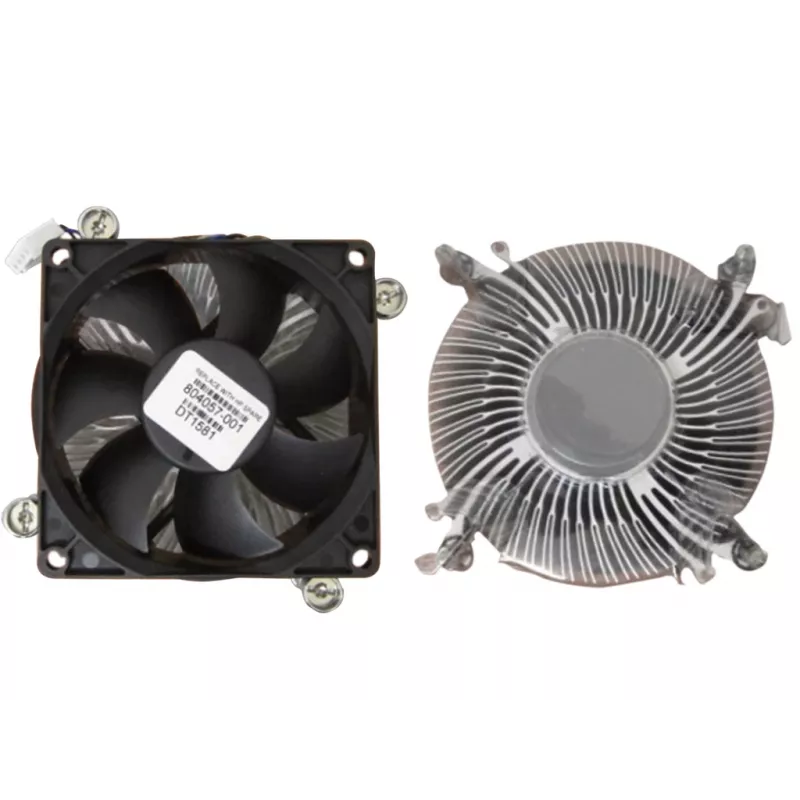 HP 804057-001 kompiuterio aušinimo sistema Procesoriaus aušintuvas Juoda, Sidabrinė 1 vnt.
