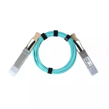 InfiniBand / šviesolaidinis kabelis BlueOptics UACC-AOC-QSFP28-50M-BO 50 m, kištukas/kištukas