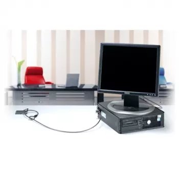 DELL MicroSaver Twin kabelio užraktas, sidabrinis