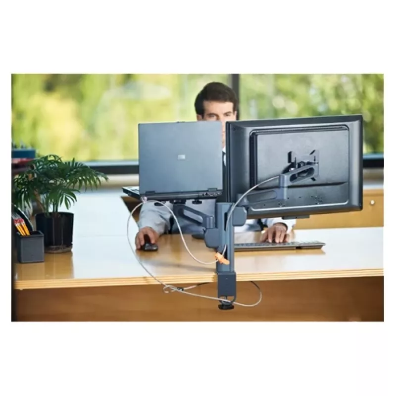 DELL MicroSaver Twin kabelio užraktas, sidabrinis